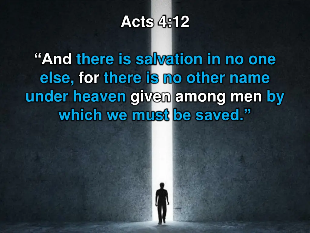 acts 4 12