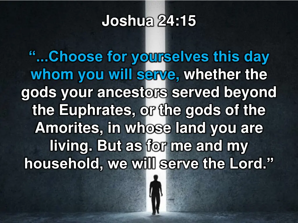 joshua 24 15
