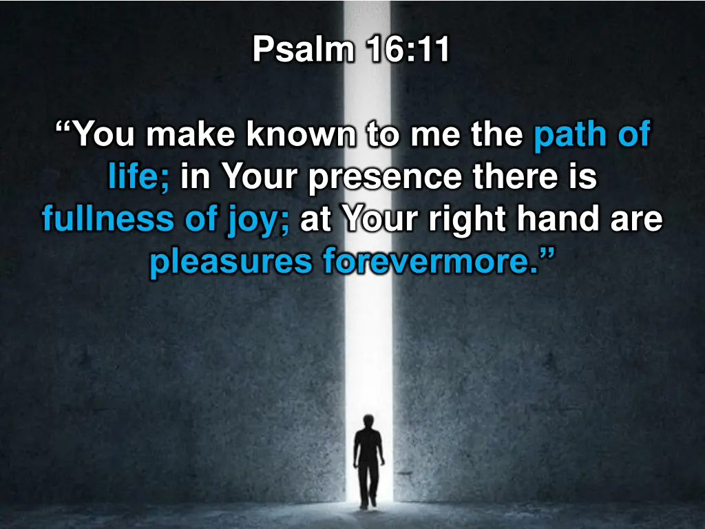 psalm 16 11