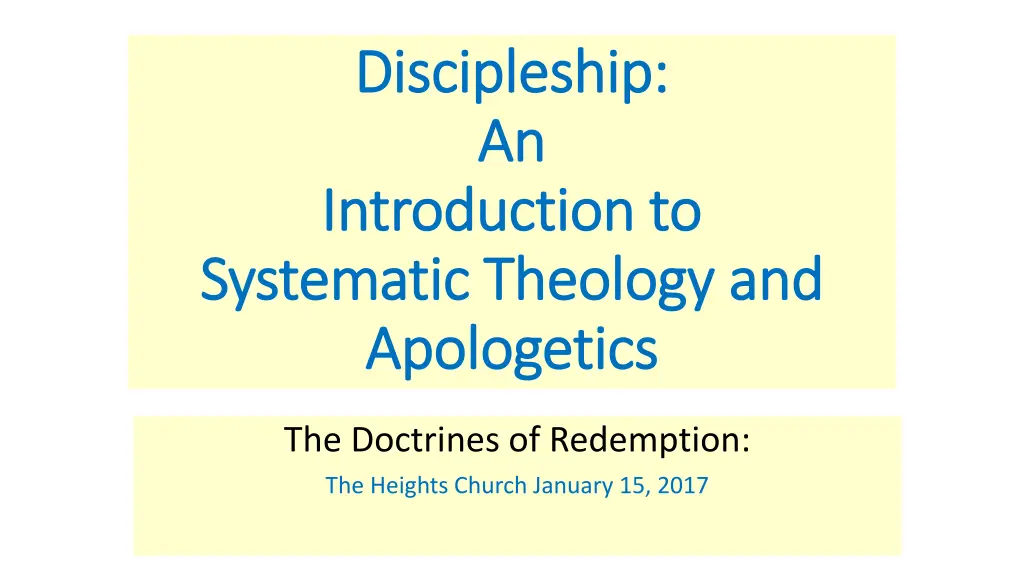 discipleship discipleship an an introduction