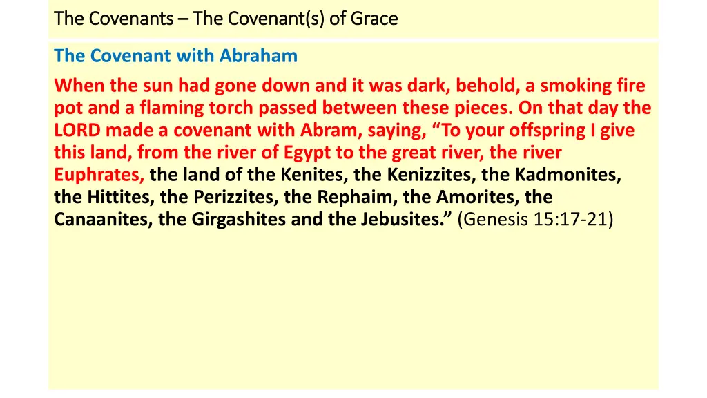 the covenants the covenants the covenant 3