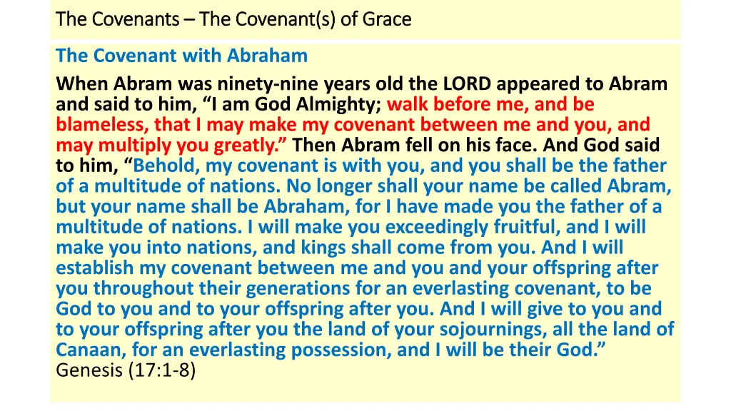 the covenants the covenants the covenant 4