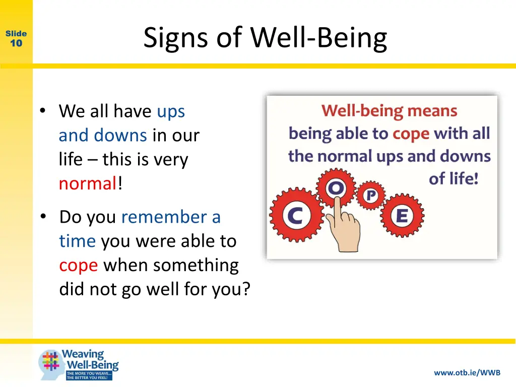 signs of well being 5