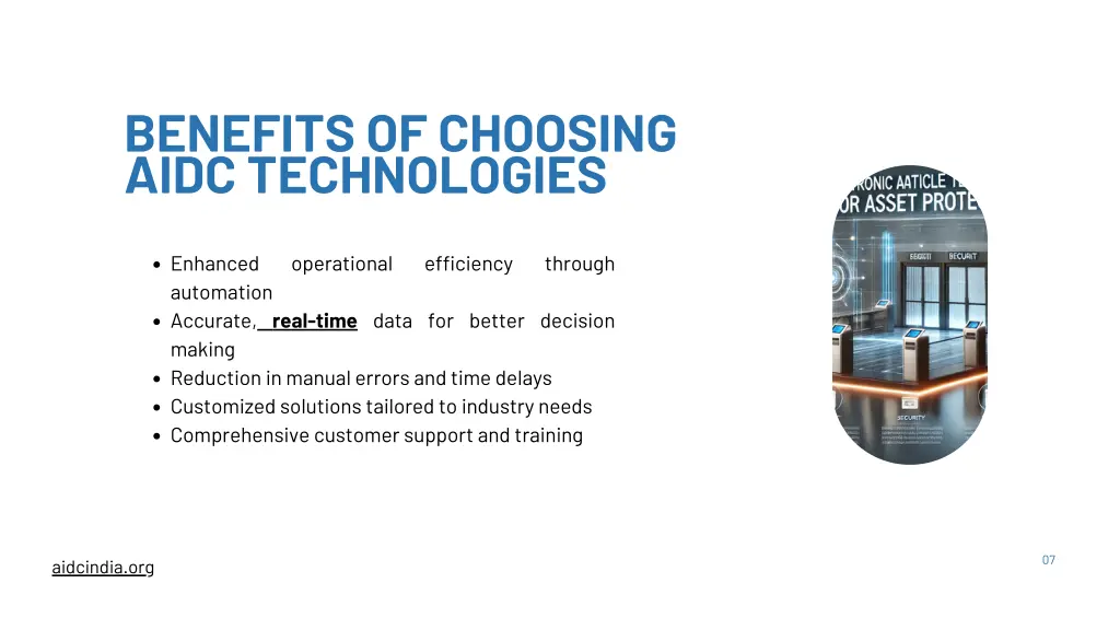 benefits of choosing aidc technologies