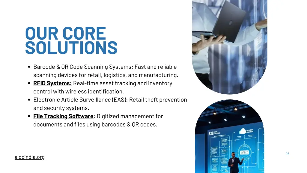 our core solutions