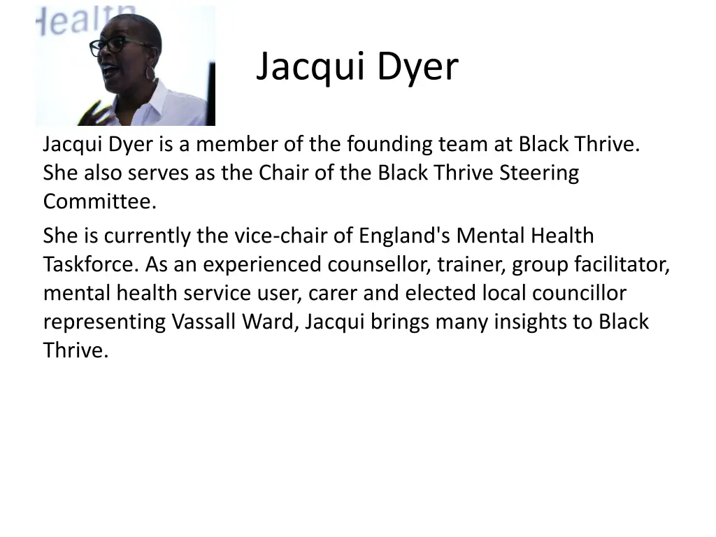 jacqui dyer