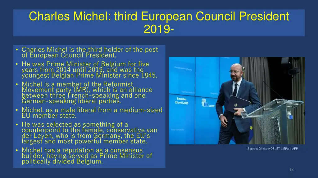 charles michel third european council president