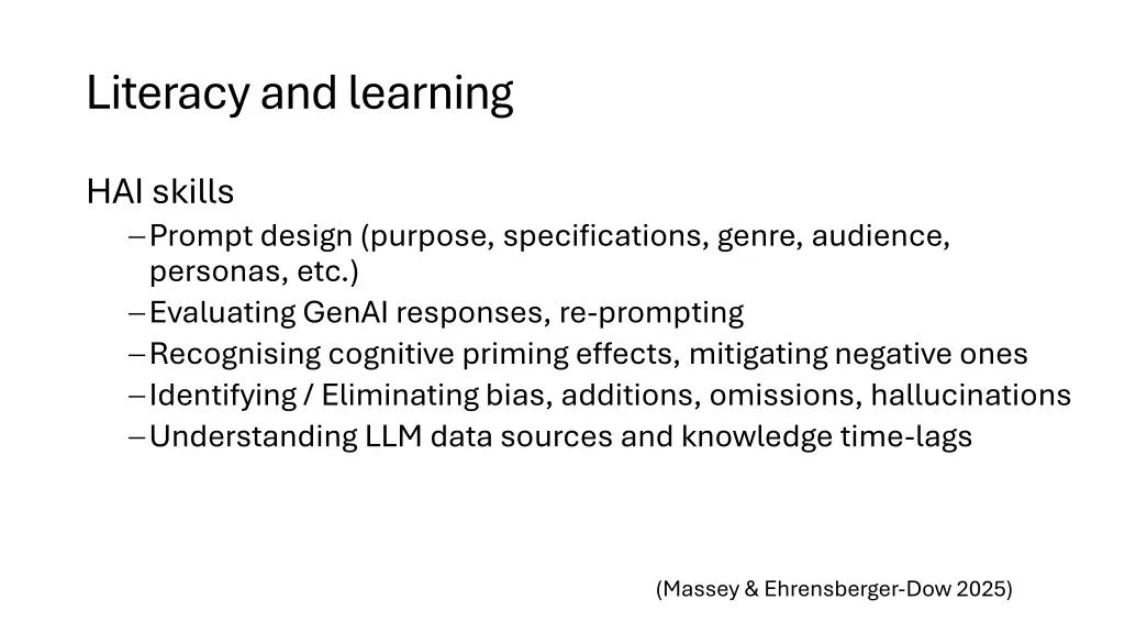 literacy and learning 1