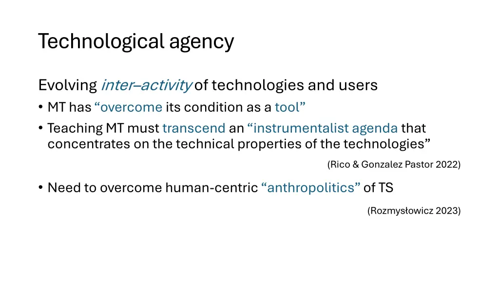 technological agency 1