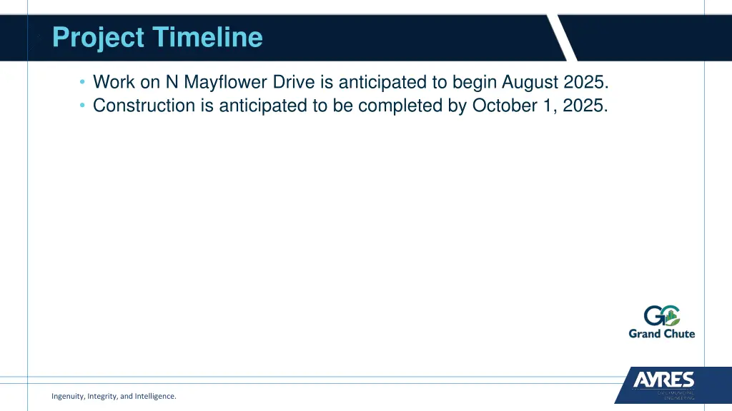 project timeline