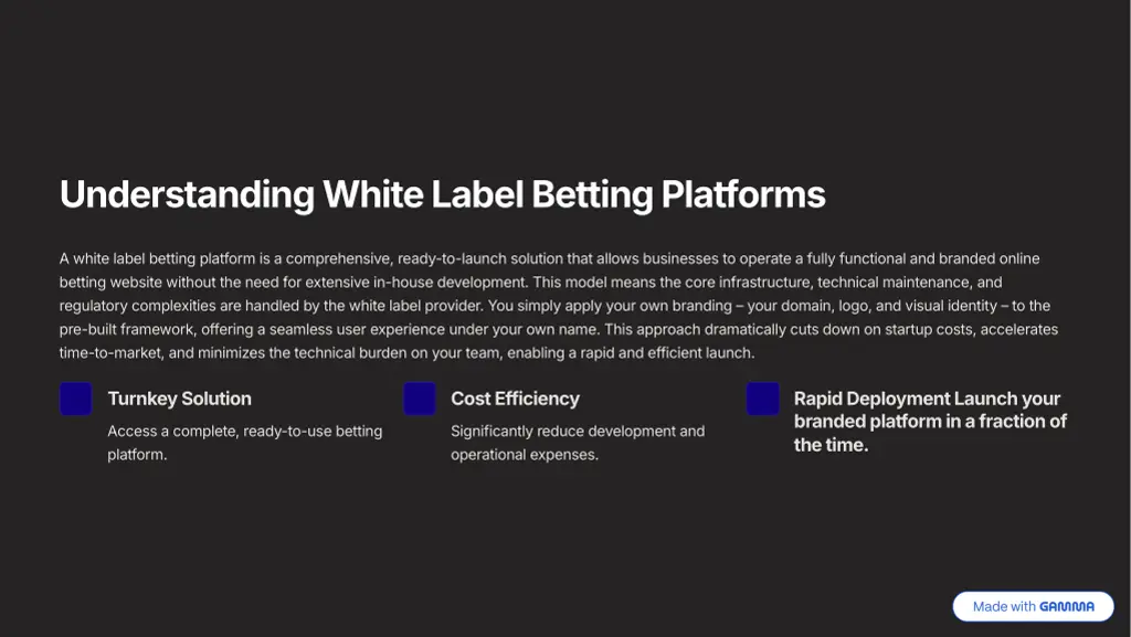 understanding white label betting platforms