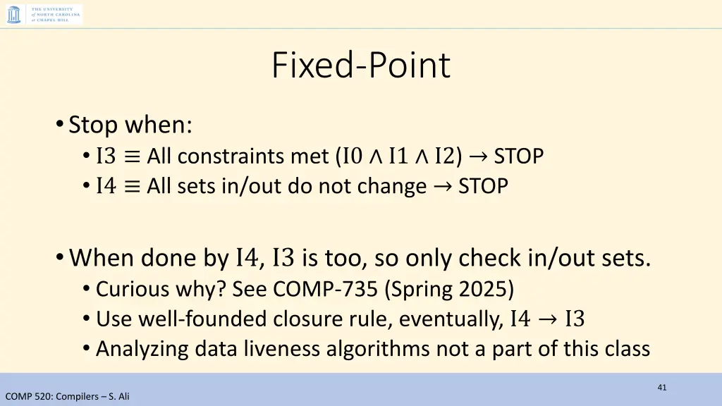 fixed point