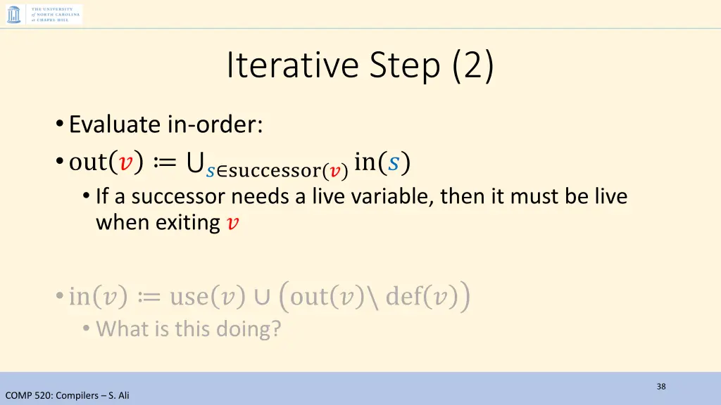 iterative step 2