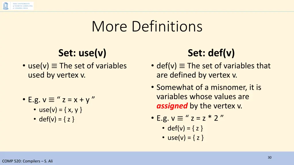 more definitions