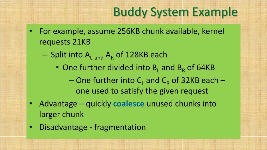 buddy system example