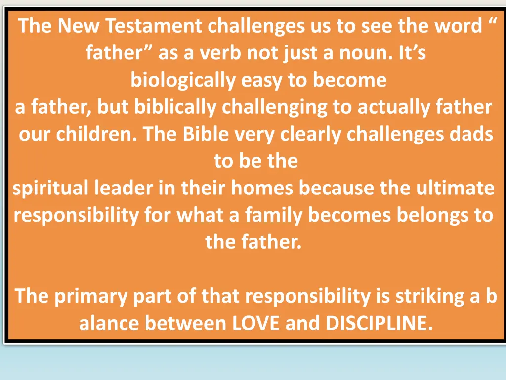 the new testament challenges us to see the word