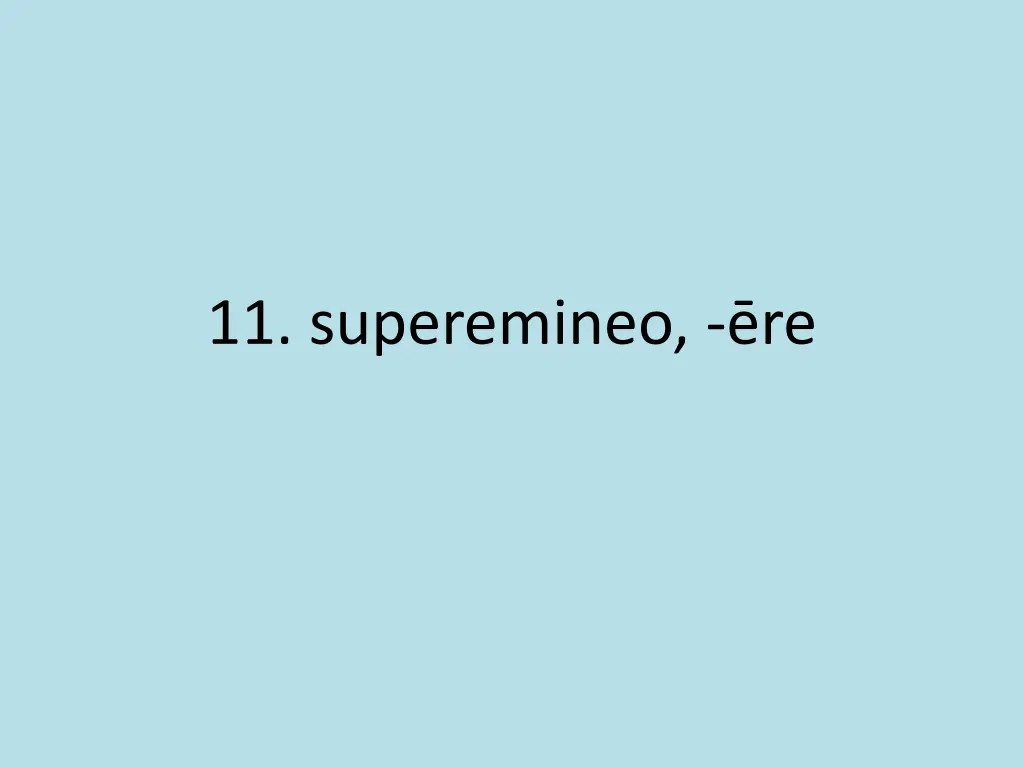 11 superemineo re