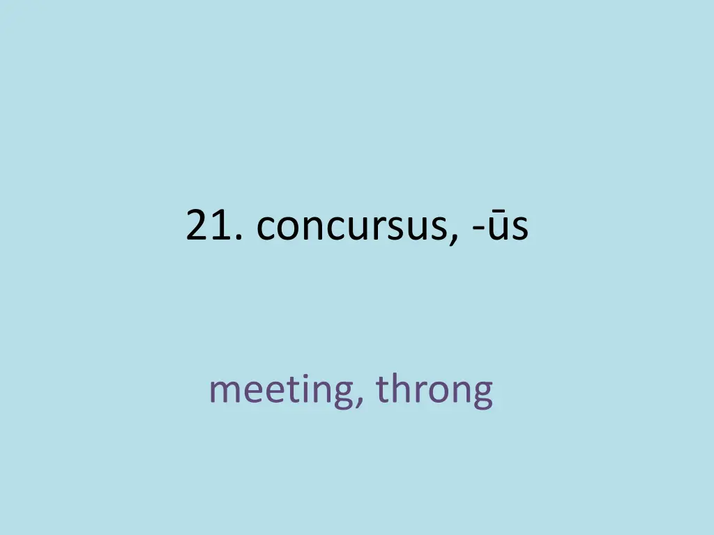 21 concursus s 1