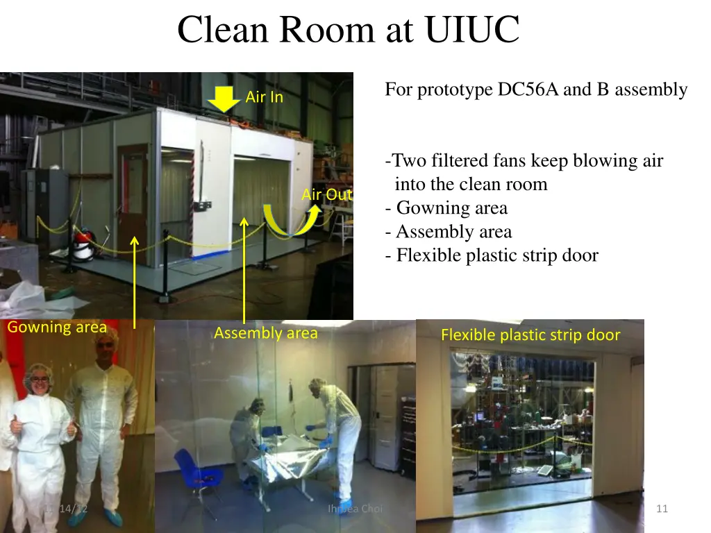 clean room at uiuc
