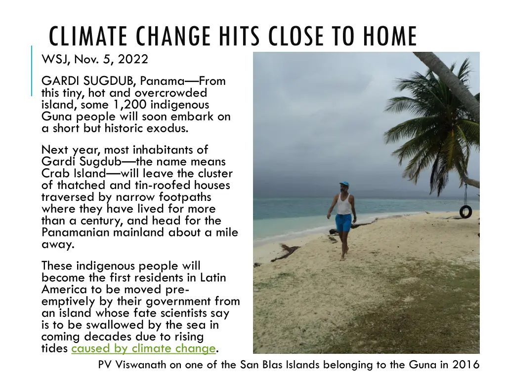 climate change hits close to home wsj nov 5 2022