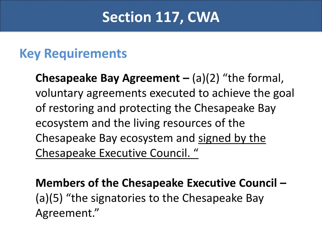 section 117 cwa