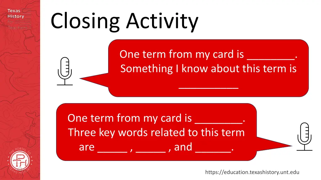closing activity
