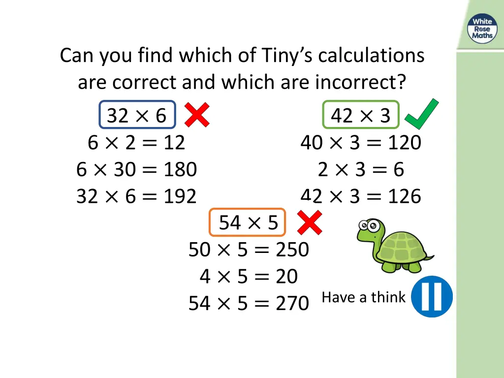 can you find which of tiny s calculations