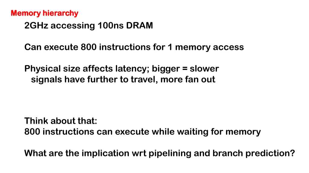 memory memory hierarchy hierarchy 1