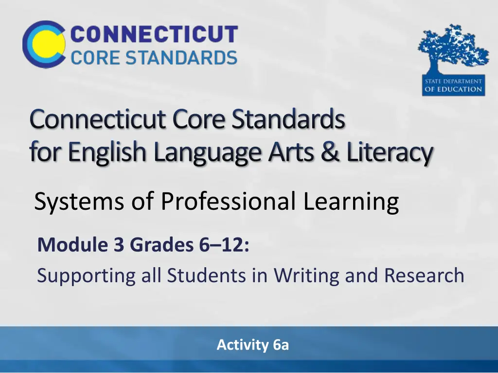 connecticut core standards for english language