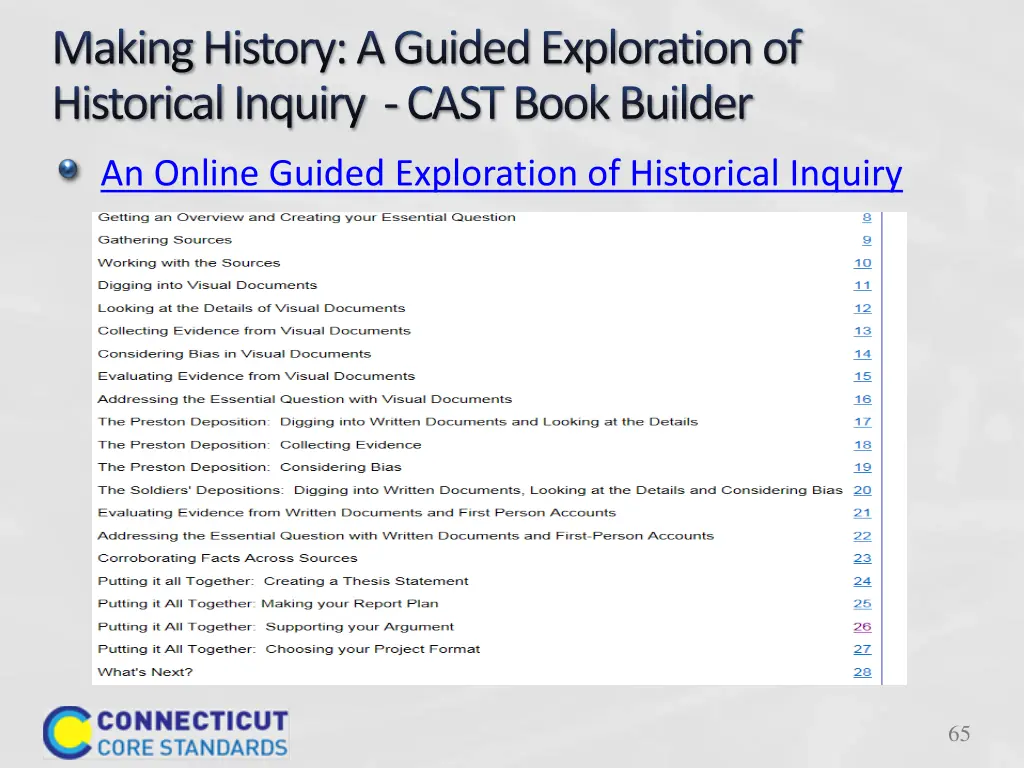 making history a guided exploration of historical