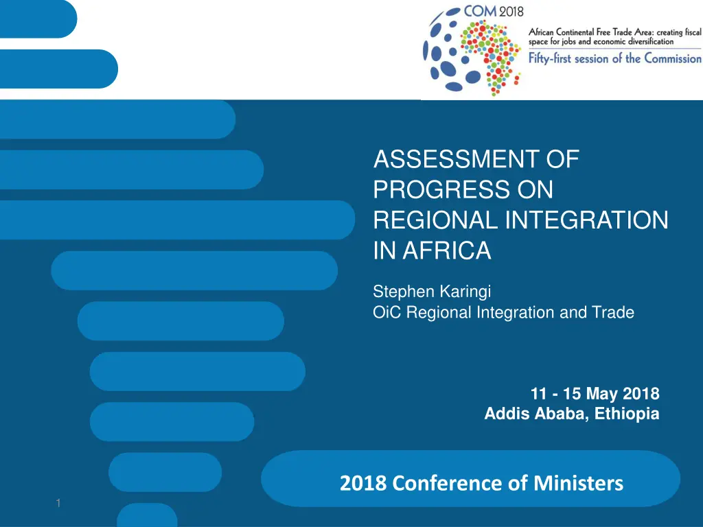 assessment of progress on regional integration