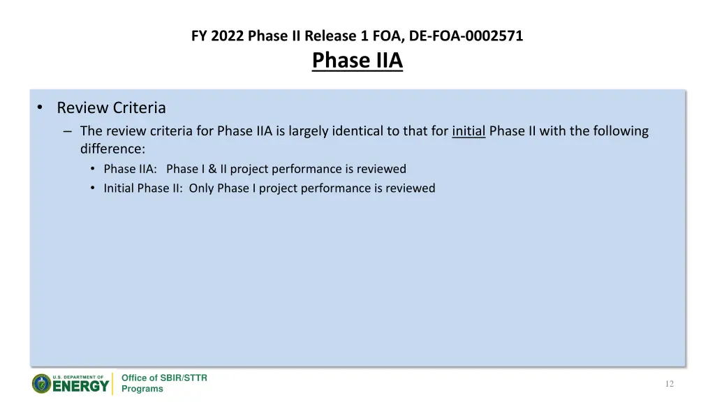fy 2022 phase ii release 1 foa de foa 0002571 1