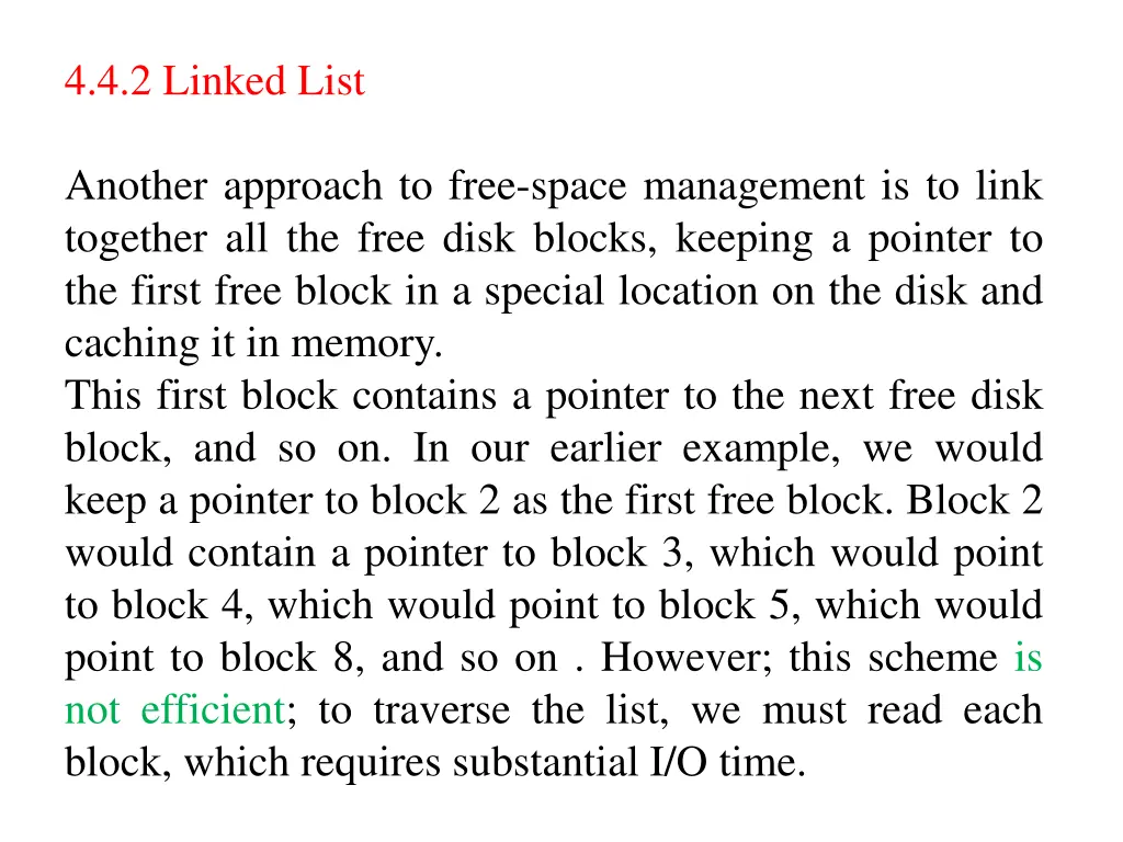 4 4 2 linked list