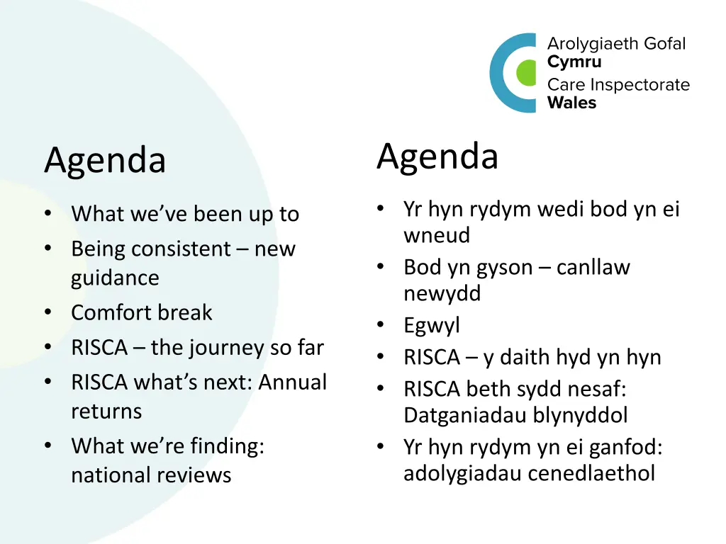 agenda