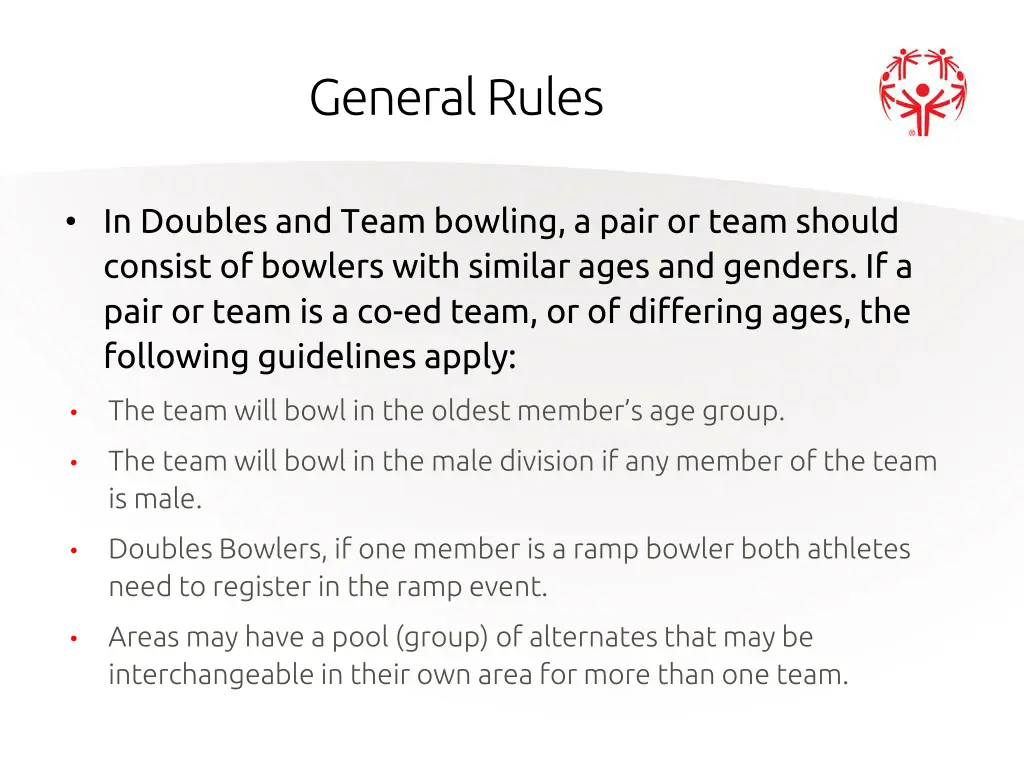 general rules 1