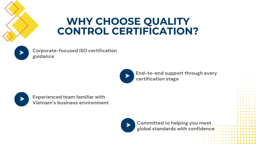 why choose quality control certification