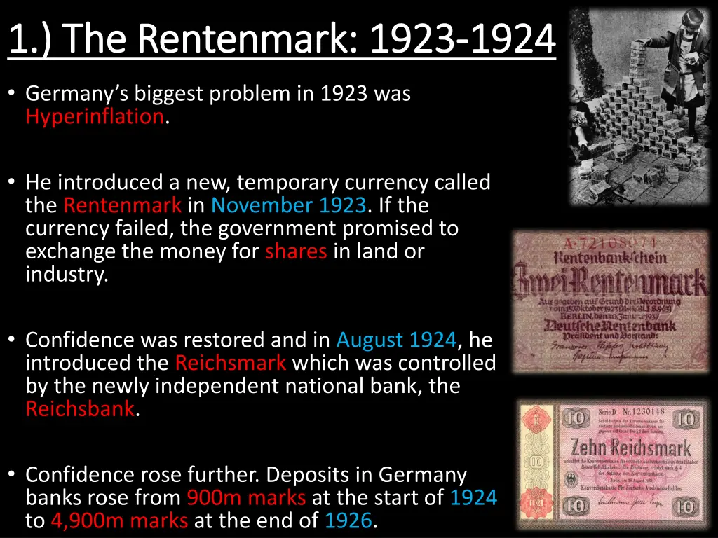 1 the rentenmark 1923 1 the rentenmark 1923 1924