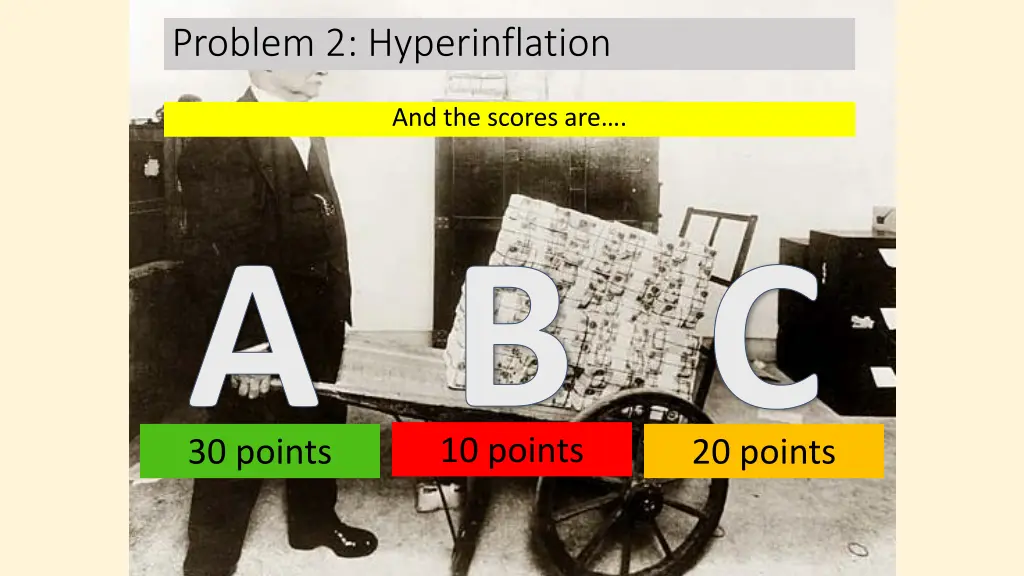 problem 2 hyperinflation