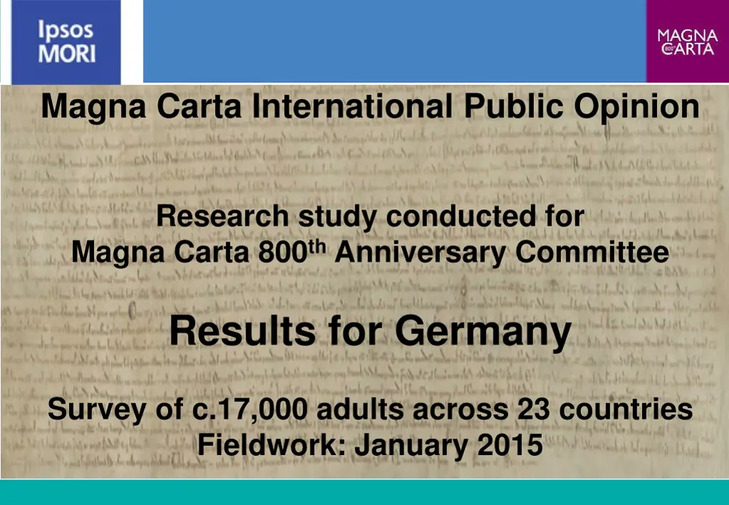 magna carta international public opinion