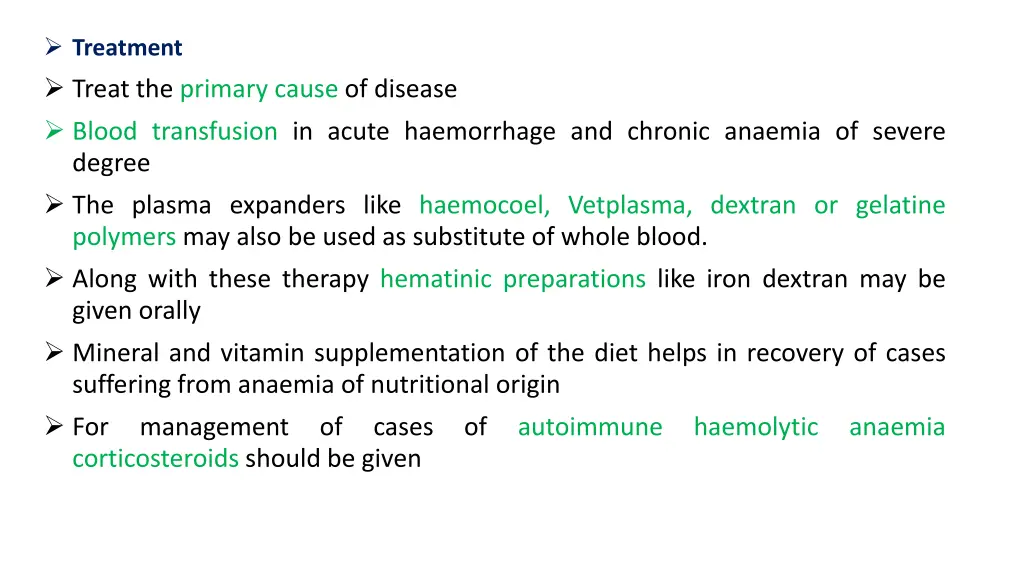 treatment treat the primary cause of disease