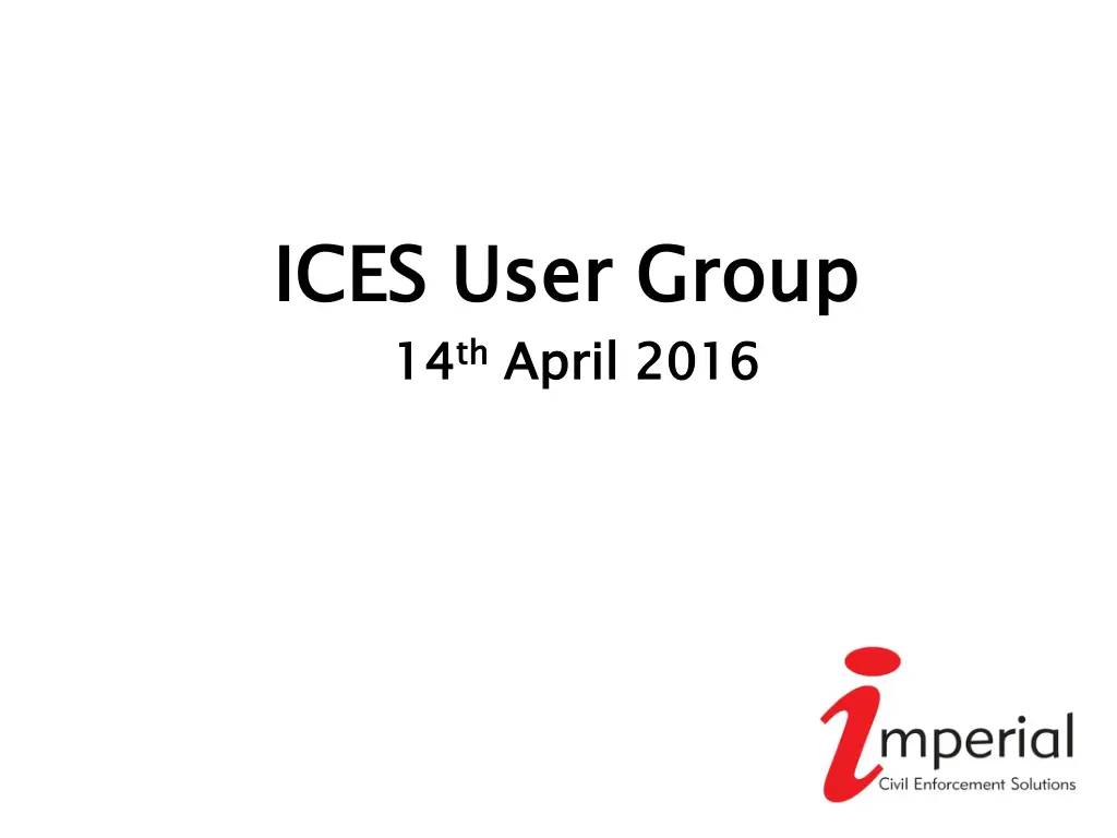 ices user group 14