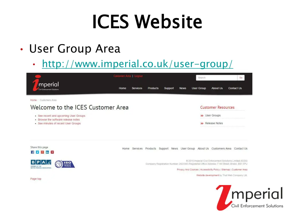 ices website
