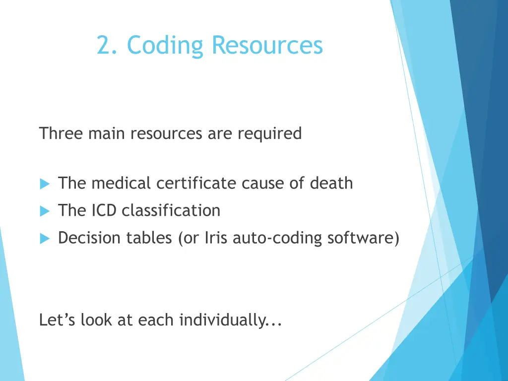 2 coding resources