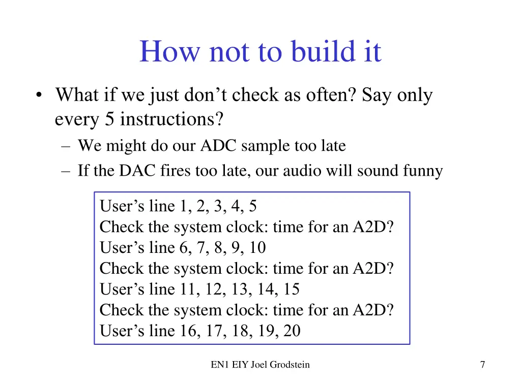 how not to build it 1