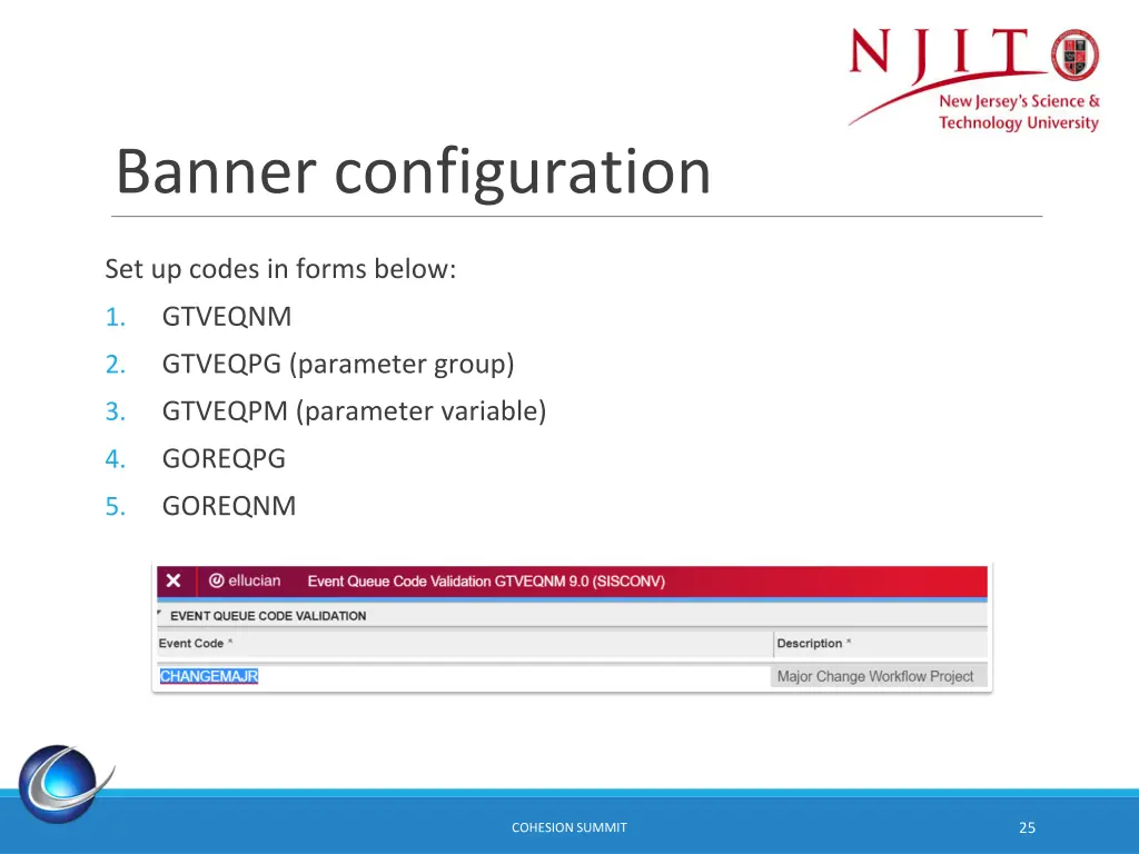 banner configuration