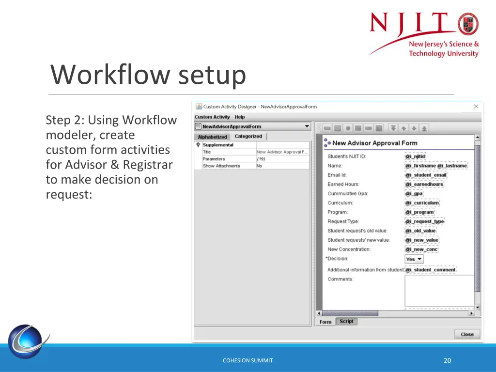 workflow setup 1