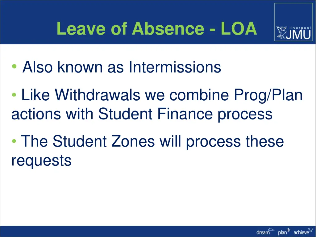 leave of absence loa