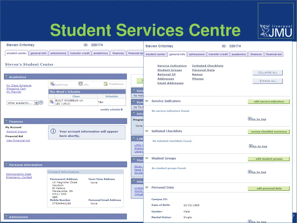 student services centre 2