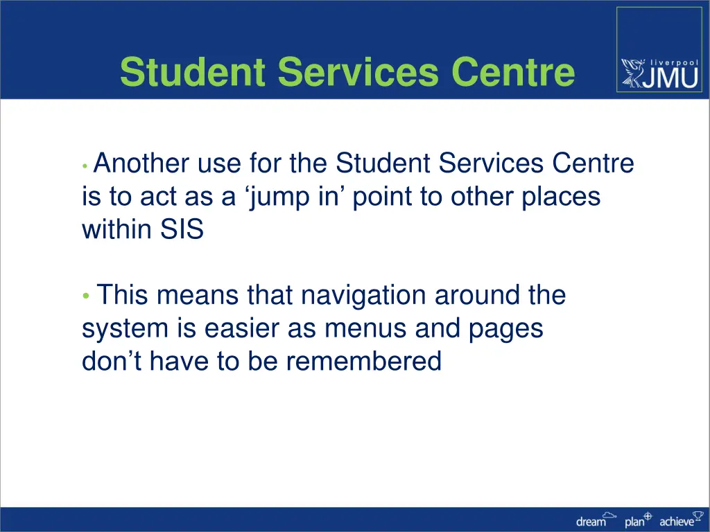 student services centre 3