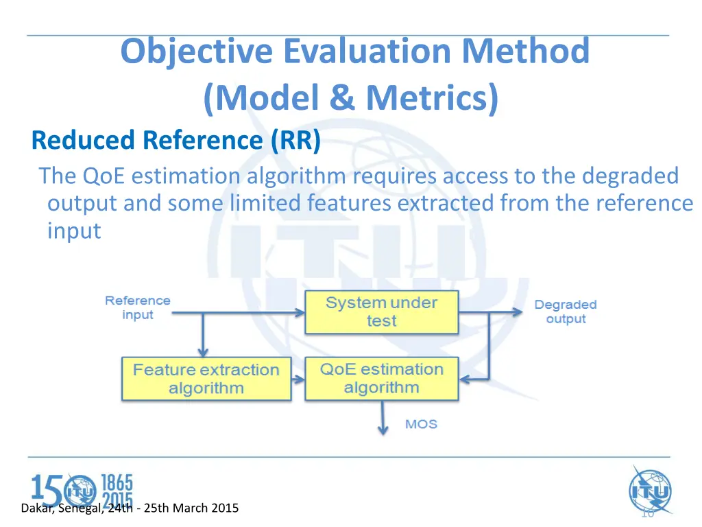 objective evaluation method model metrics reduced